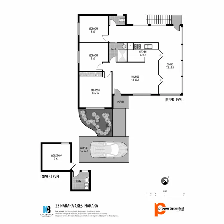 Floorplan of Homely house listing, 23 Narara Crescent, Narara NSW 2250