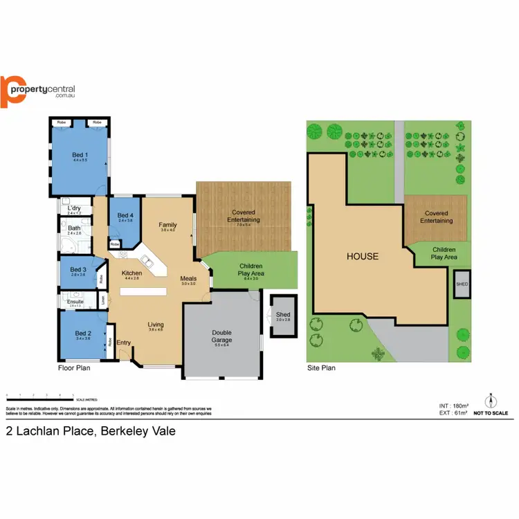 Floorplan of Homely house listing, 2 Lachlan Place, Berkeley Vale NSW 2261