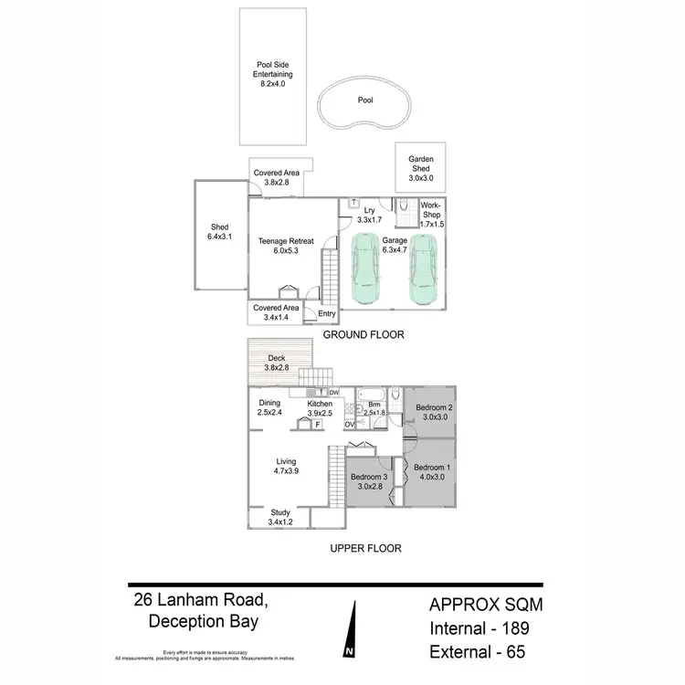 Floorplan of Homely house listing, 26 Lanham Road, Deception Bay QLD 4508