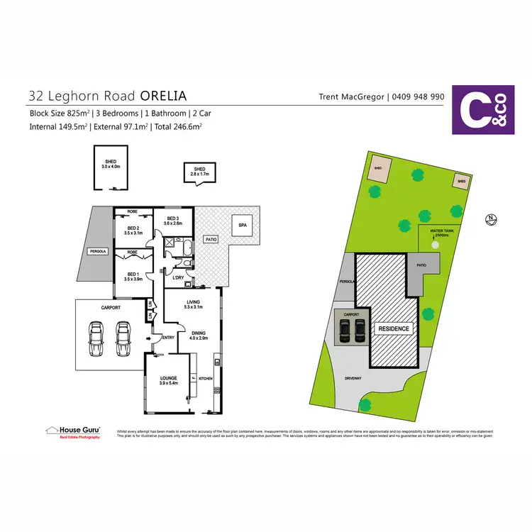 Floorplan of Homely house listing, 32 Leghorn Road, Orelia WA 6167