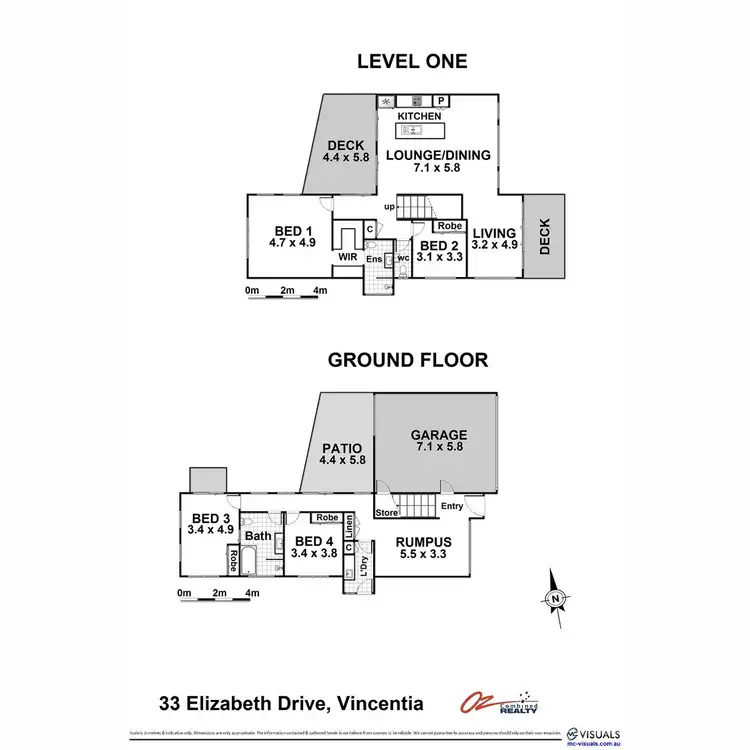Floorplan of Homely house listing, 33 Elizabeth Drive, Vincentia NSW 2540