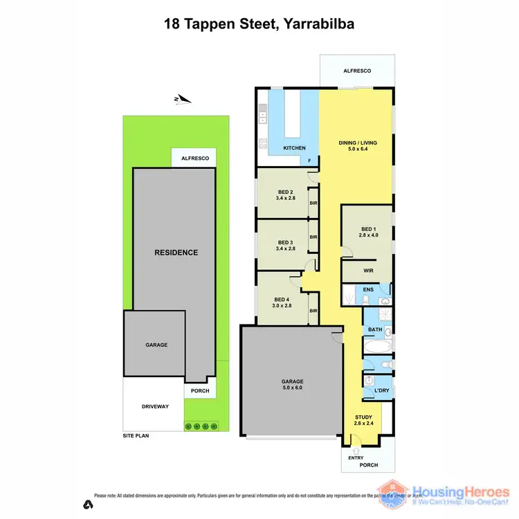 Floorplan of Homely house listing, 18 Tappen Street, Yarrabilba QLD 4207