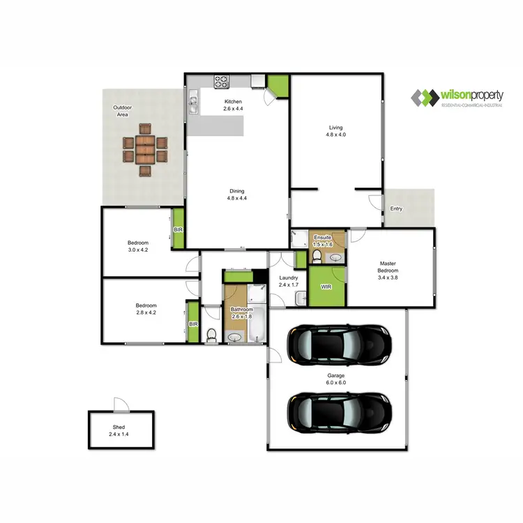 Floorplan of Homely house listing, 10 Lachlan Close, Traralgon VIC 3844
