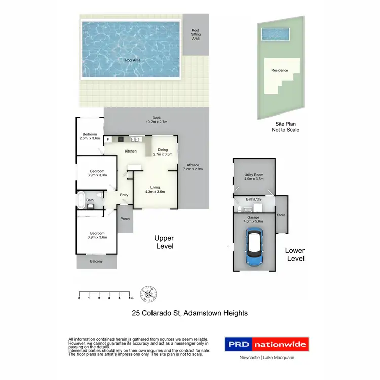 Floorplan of Homely house listing, 25 Colarado Street, Adamstown Heights NSW 2289