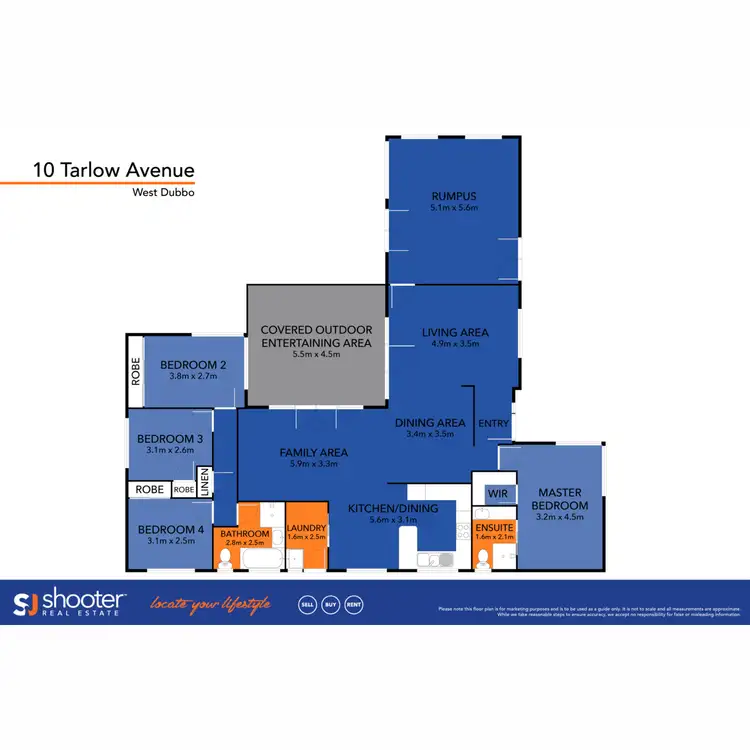 Floorplan of Homely house listing, 10 Tarlow Avenue, Dubbo NSW 2830