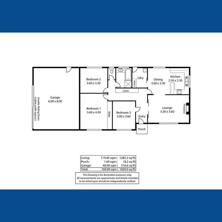 Floorplan of Homely house listing, 14 Mount Pleasant Road, Burra SA 5417