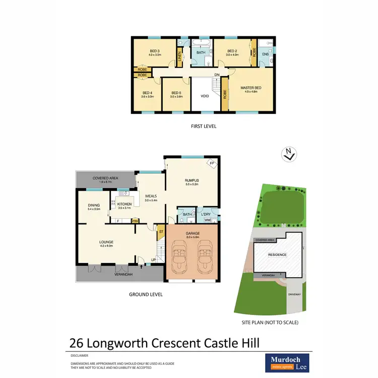Floorplan of Homely house listing, 26 Longworth Crescent, Castle Hill NSW 2154