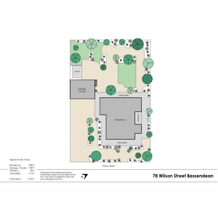 Floorplan of Homely house listing, 78 Wilson Street, Bassendean WA 6054