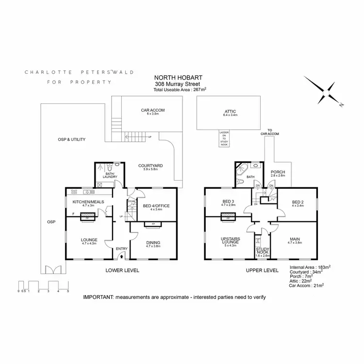 Floorplan of Homely house listing, 308 Murray Street, North Hobart TAS 7000