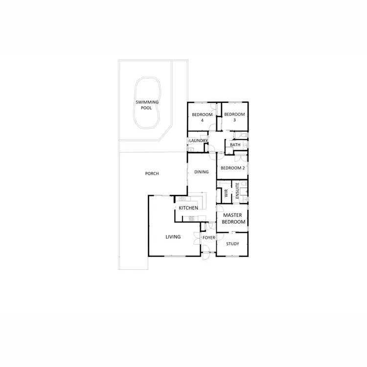 Floorplan of Homely house listing, 20 Hartwig Road, Wodonga VIC 3690