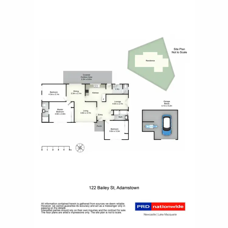 Floorplan of Homely house listing, 122 Bailey Street, Adamstown NSW 2289