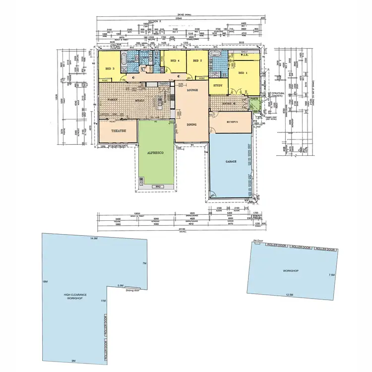 Floorplan of Homely house listing, 4 Jess Court, Wurruk VIC 3850