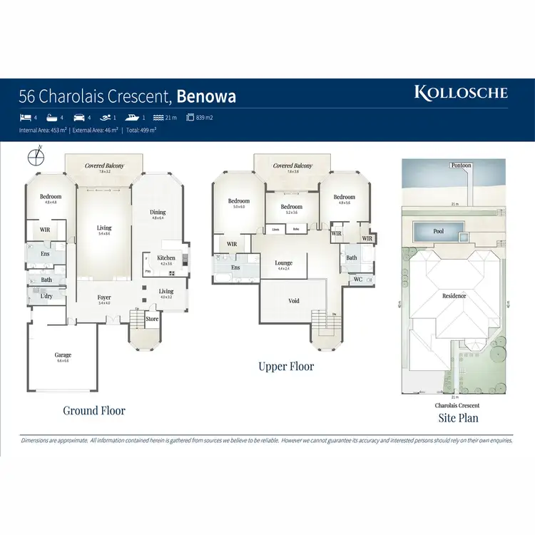 Floorplan of Homely house listing, 56 Charolais Crescent, Benowa Waters QLD 4217