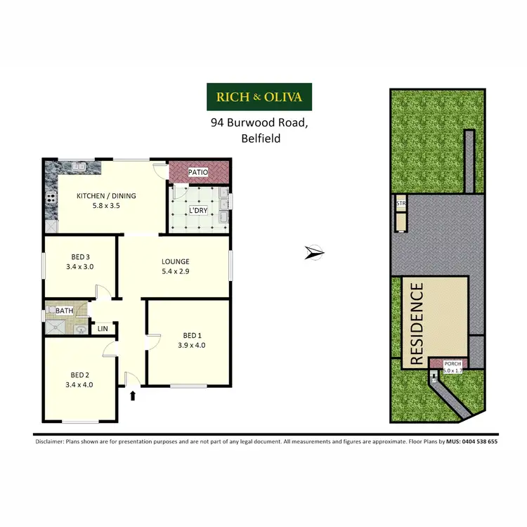 Floorplan of Homely house listing, 94 Burwood Road, Belfield NSW 2191