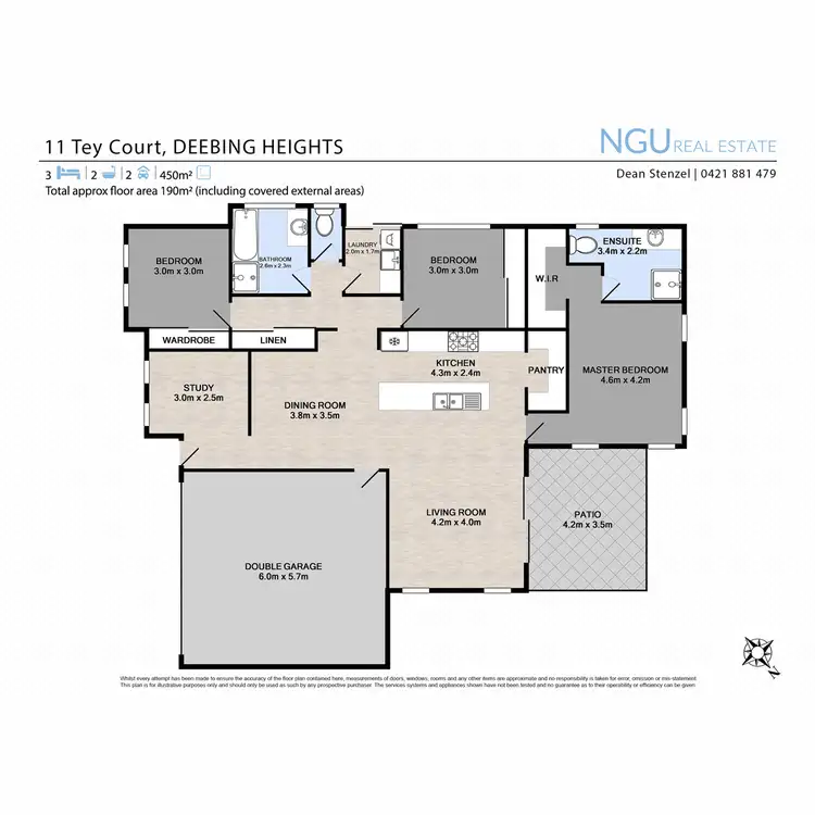 Floorplan of Homely house listing, 11 Tey Court, Deebing Heights QLD 4306