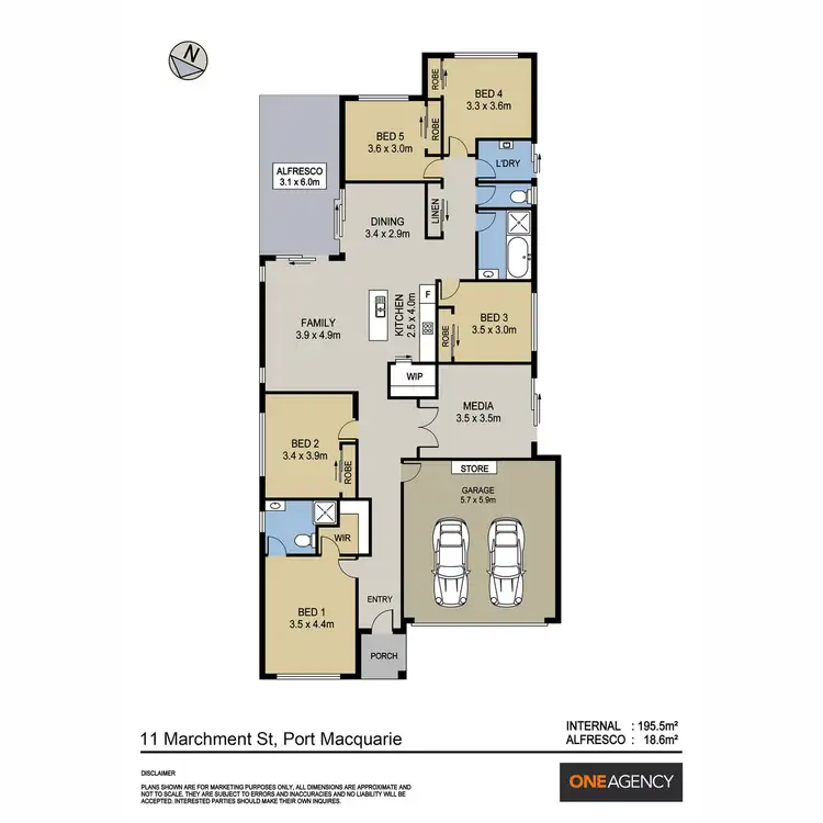 Floorplan of Homely house listing, 11 Marchment Street, Port Macquarie NSW 2444
