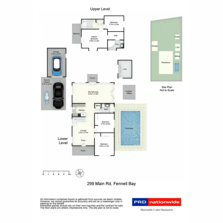 Floorplan of Homely house listing, 299 Main Road, Fennell Bay NSW 2283