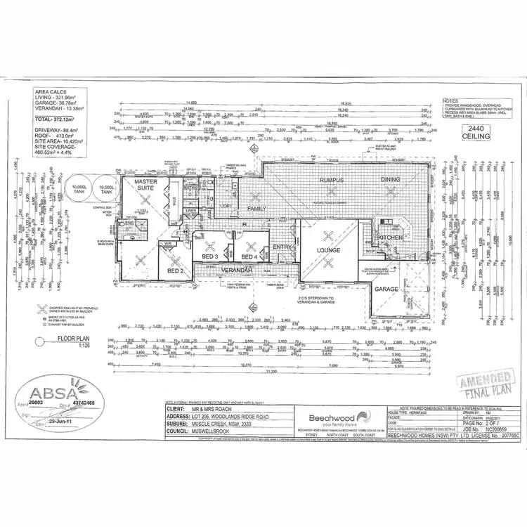 Floorplan of Homely house listing, 150 Woodland Ridge Road, Muswellbrook NSW 2333