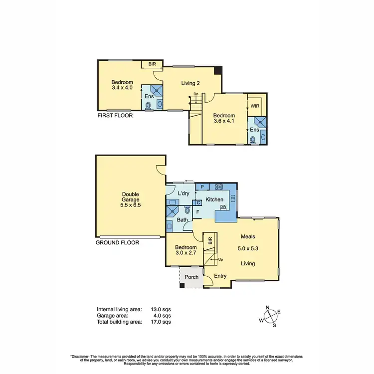 Floorplan of Homely townhouse listing, 3/228 Dromana Parade, Safety Beach VIC 3936
