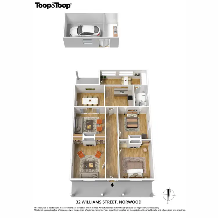 Floorplan of Homely house listing, 32 William Street, Norwood SA 5067