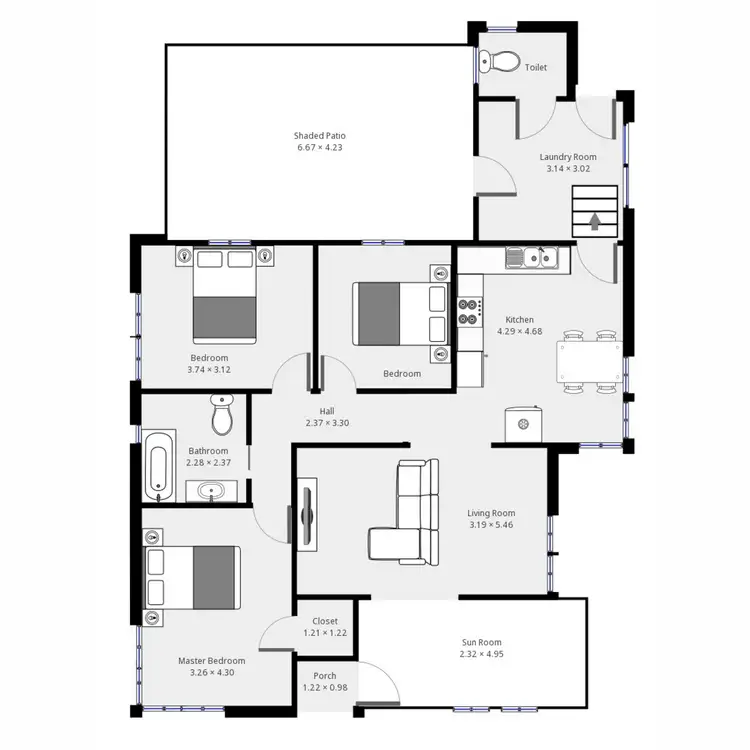 Floorplan of Homely house listing, 301 Beams Road, Taigum QLD 4018