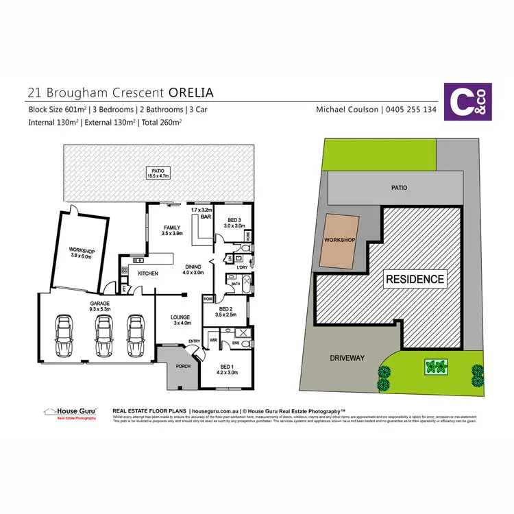 Floorplan of Homely house listing, 21 Brougham Crescent, Orelia WA 6167