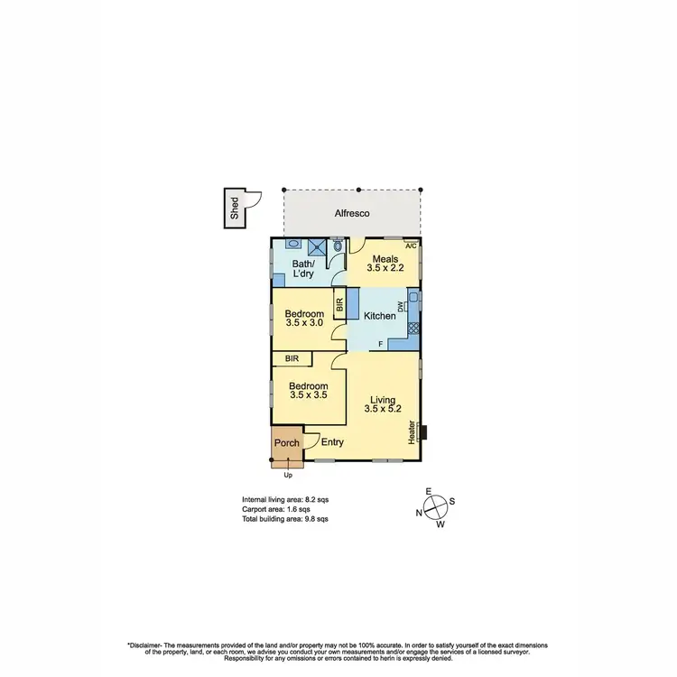 Floorplan of Homely house listing, 1 McAlister Street, Frankston VIC 3199