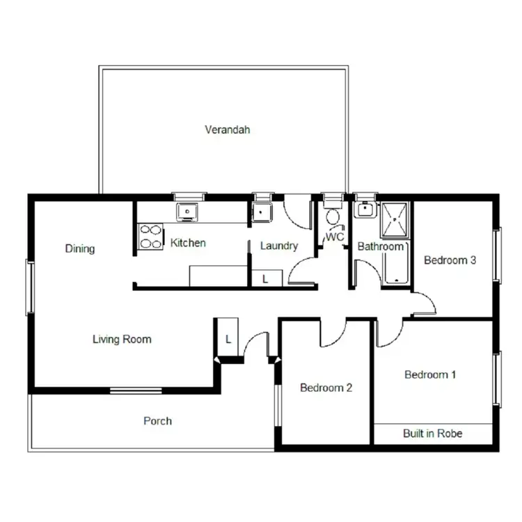 Floorplan of Homely house listing, 11 Sylvia Avenue, Port Augusta SA 5700