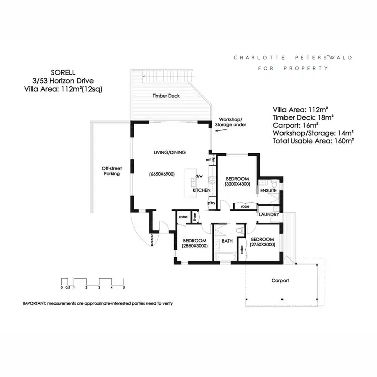 Floorplan of Homely villa listing, 3/53 Horizon Drive, Sorell TAS 7172