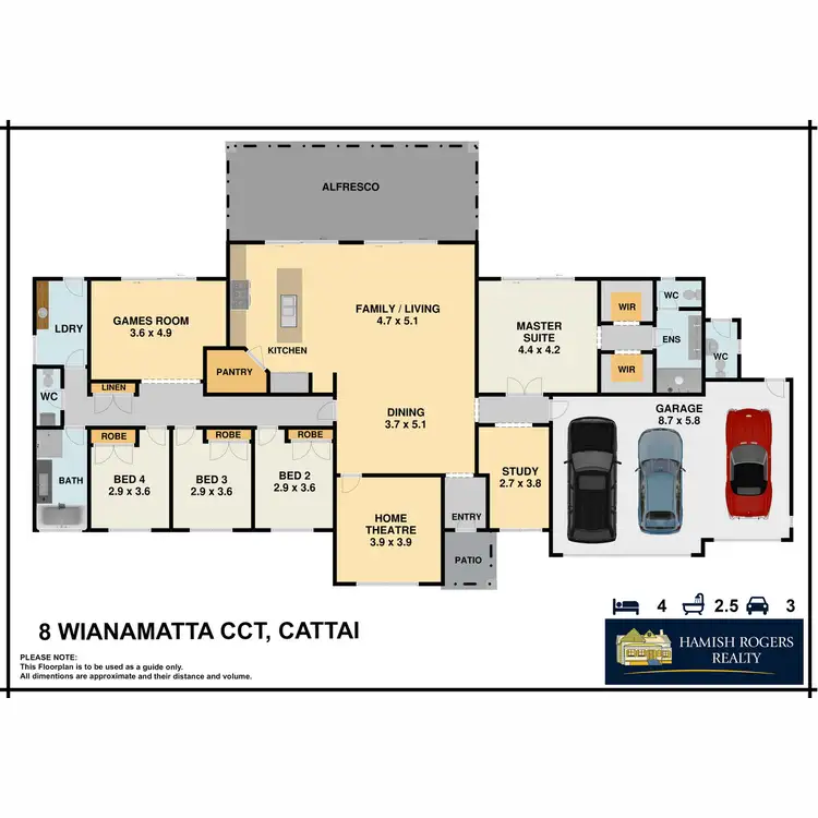 Floorplan of Homely house listing, 8 Wianamatta Circuit, Cattai NSW 2756