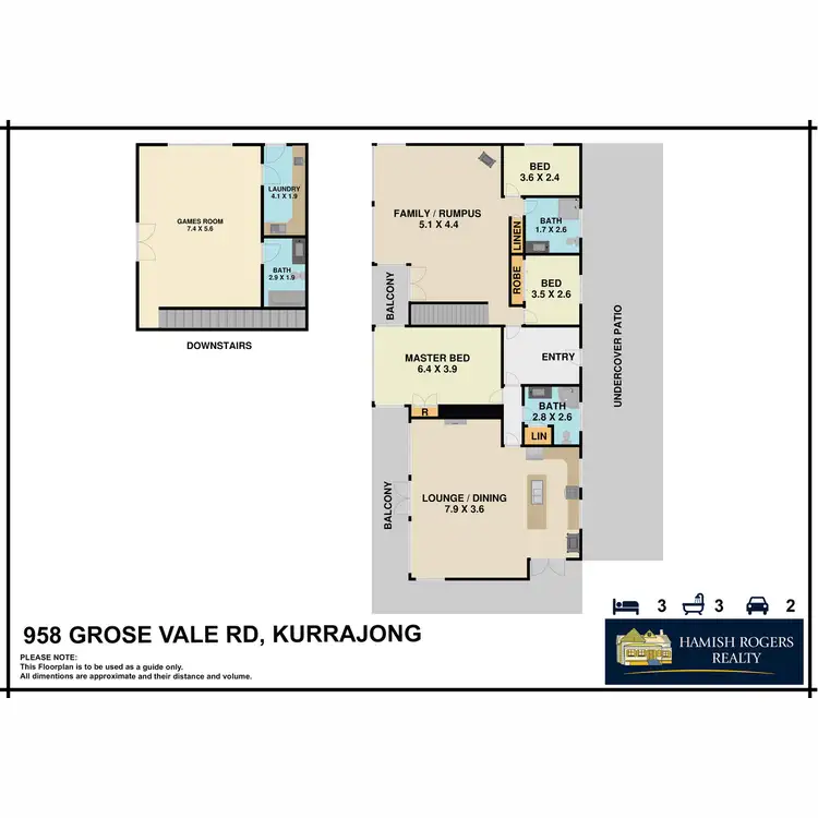 Floorplan of Homely rural property listing, 958 Grose Vale Road, Kurrajong NSW 2758