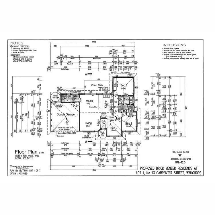 Floorplan of Homely house listing, 13 Carpenter Street, Wauchope NSW 2446