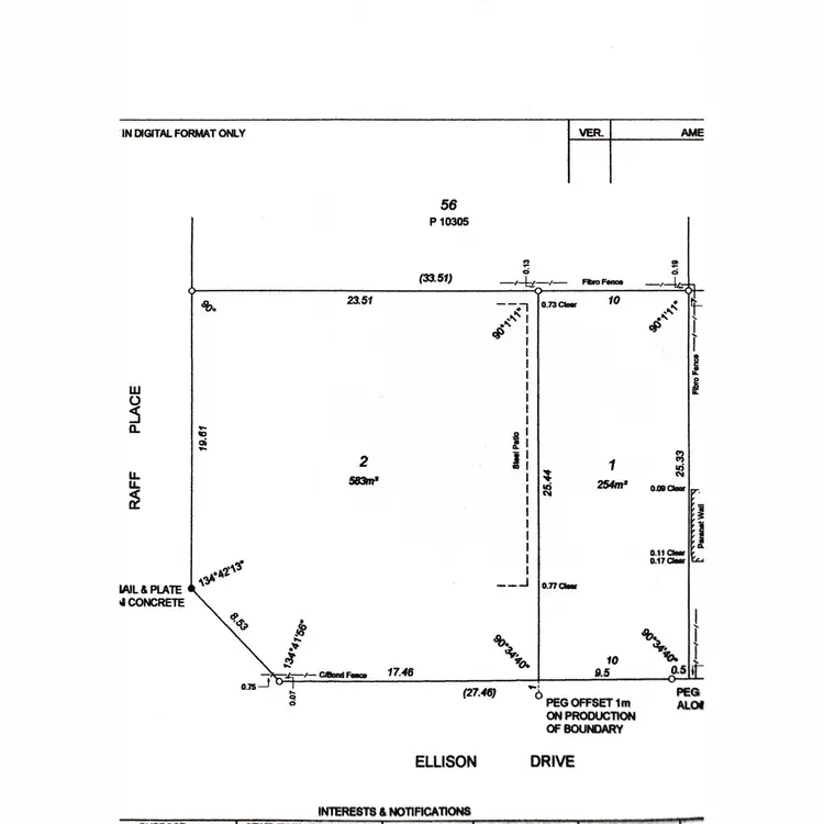 Floorplan of Homely land listing, LOT 1, 2 Raff Place, Padbury WA 6025