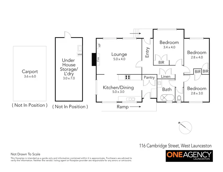 Floorplan of Homely house listing, 116 Cambridge Street, West Launceston TAS 7250