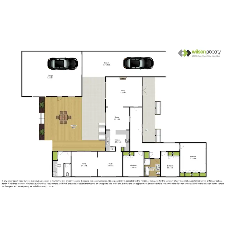 Floorplan of Homely house listing, 10 Loch Park Road, Traralgon VIC 3844