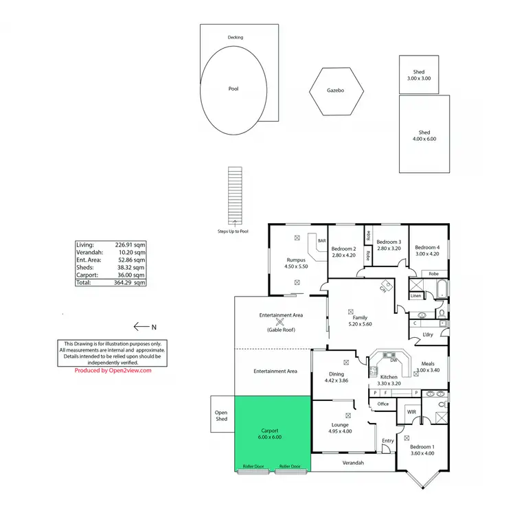 Floorplan of Homely house listing, 26 Lorna Court, One Tree Hill SA 5114