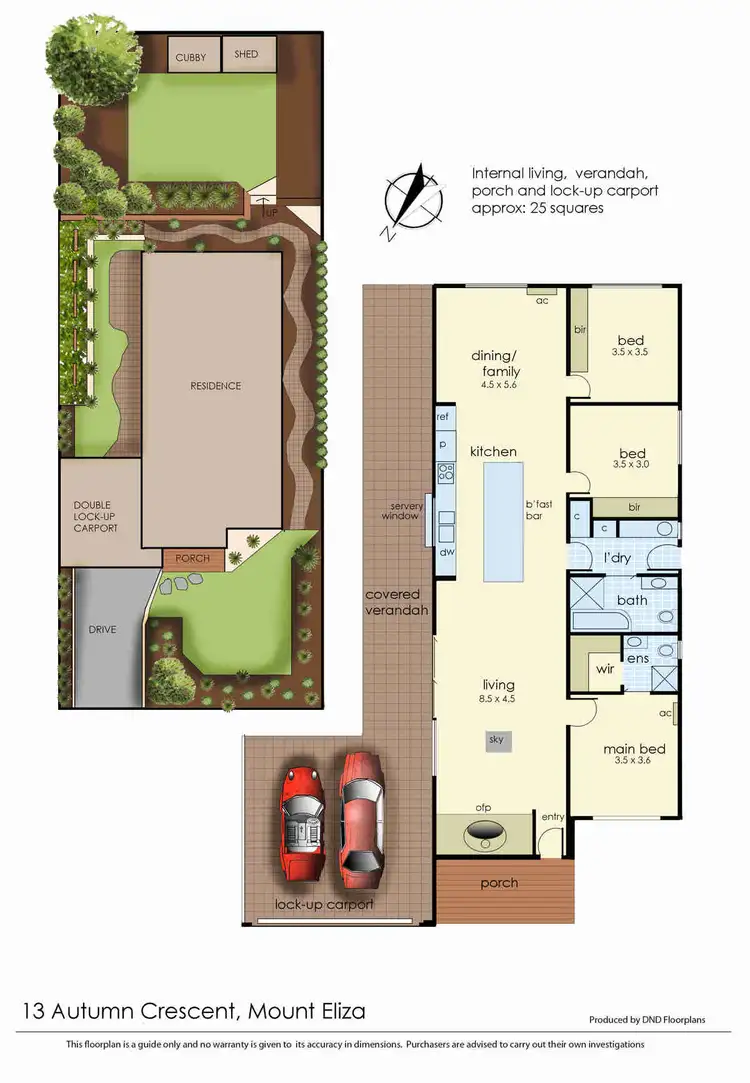 Floorplan of Homely house listing, 13 Autumn Crescent, Mount Eliza VIC 3930