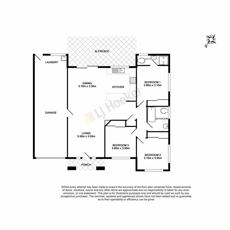Floorplan of Homely villa listing, 23/36 Benhiam Street, Calamvale QLD 4116