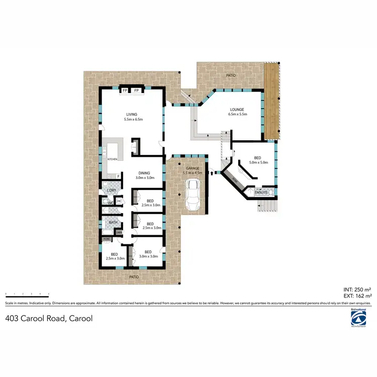 Floorplan of Homely rural property listing, 403 Carool Road, Carool NSW 2486