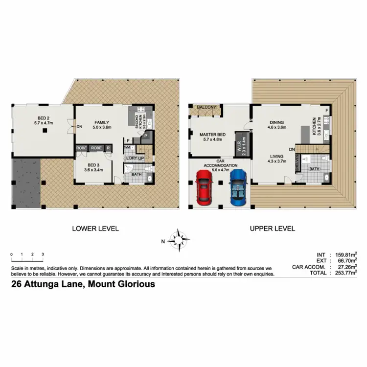 Floorplan of Homely house listing, 26 Attunga Lane, Mount Glorious QLD 4520