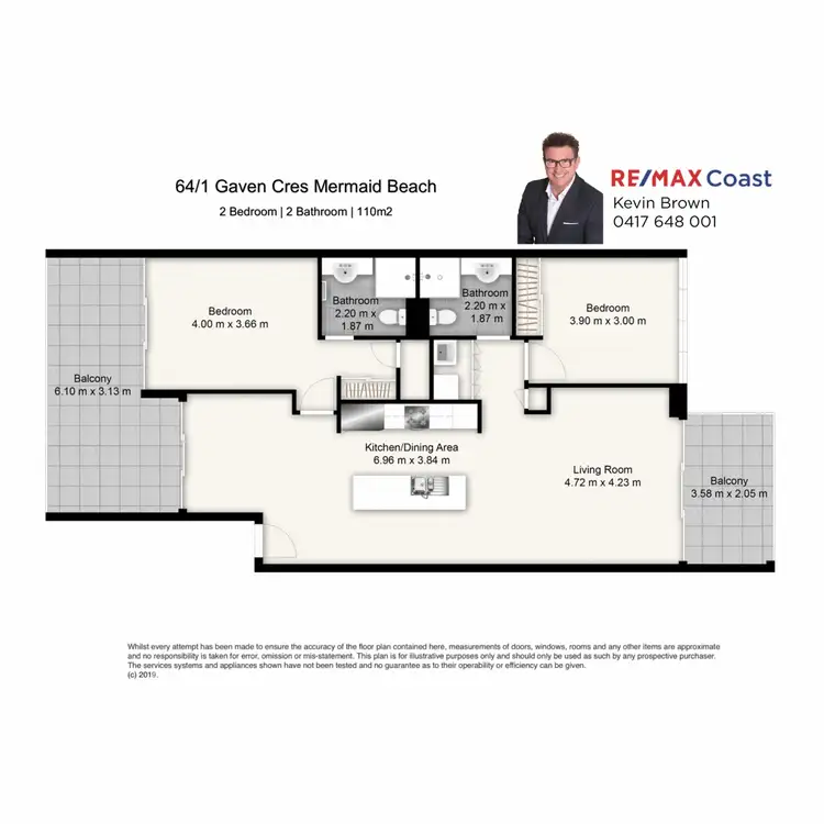 Floorplan of Homely apartment listing, 64/1 Gaven Crescent, Mermaid Beach QLD 4218