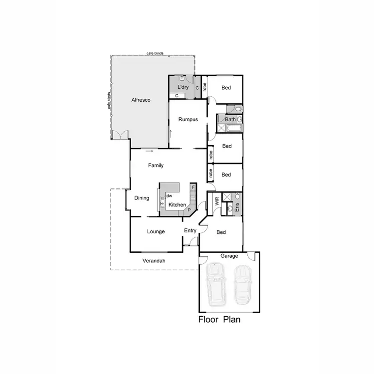 Floorplan of Homely house listing, 9 Kingston Close, Mornington VIC 3931