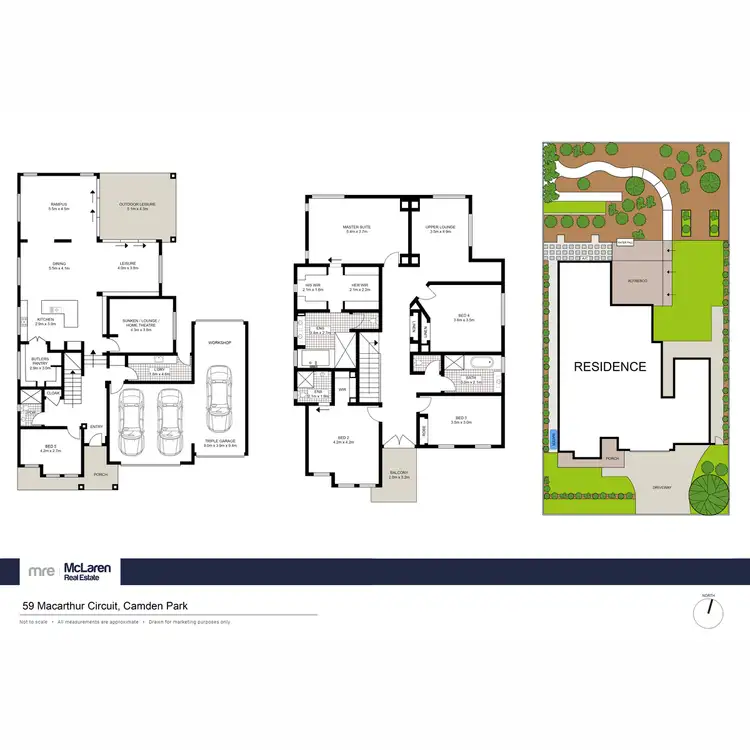 Floorplan of Homely house listing, 59 Macarthur Circuit, Camden Park NSW 2570