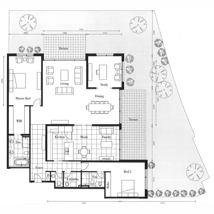 Floorplan of Homely apartment listing, 6/57 Orrong Crescent, Caulfield North VIC 3161