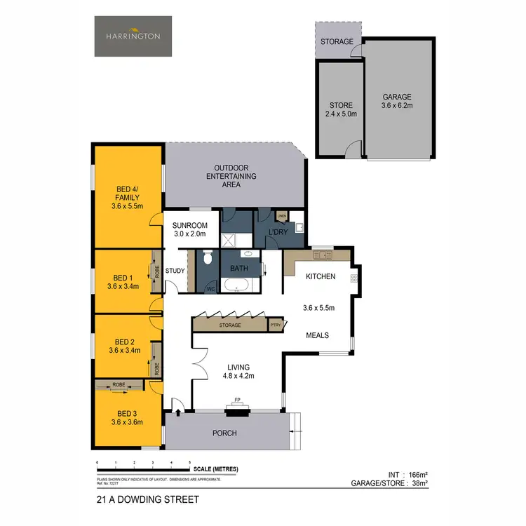 Floorplan of Homely house listing, 21 A Dowding Street, California Gully VIC 3556
