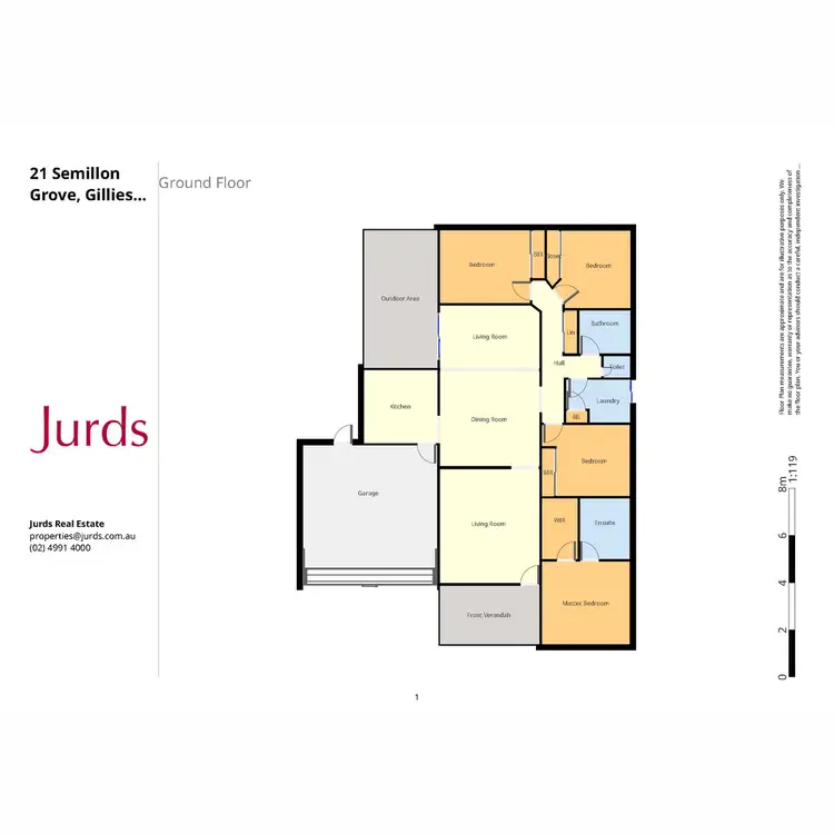Floorplan of Homely house listing, 21 Semillon Ridge, Gillieston Heights NSW 2321