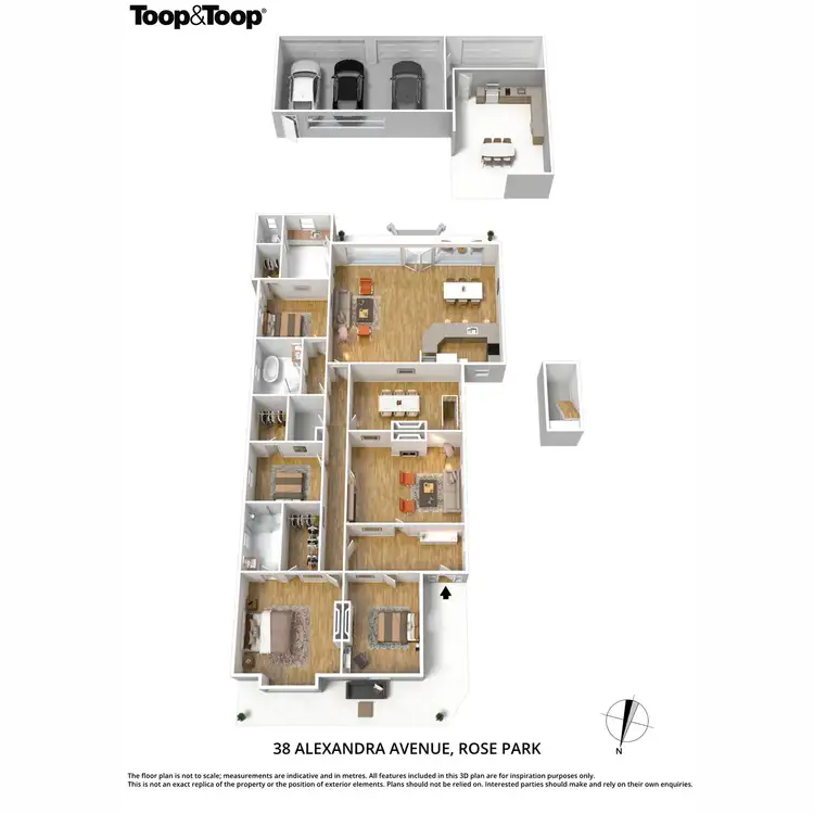 Floorplan of Homely house listing, 38 Alexandra Avenue, Rose Park SA 5067