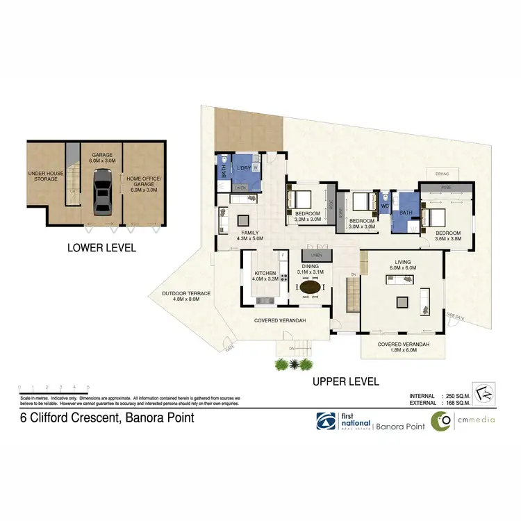 Floorplan of Homely house listing, 6 Clifford Cres,, Banora Point NSW 2486