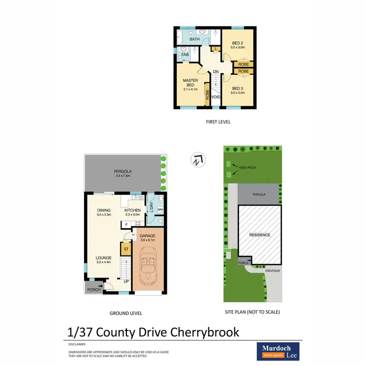 Floorplan of Homely house listing, 1/37 County Drive, Cherrybrook NSW 2126