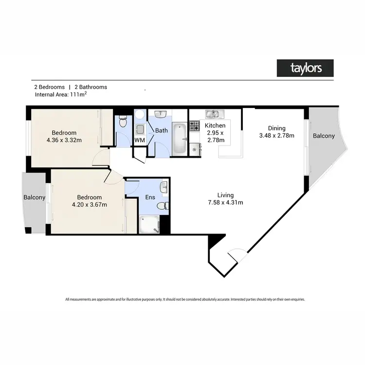 Floorplan of Homely apartment listing, 2265/2360 Gold Coast Highway, Mermaid Beach QLD 4218